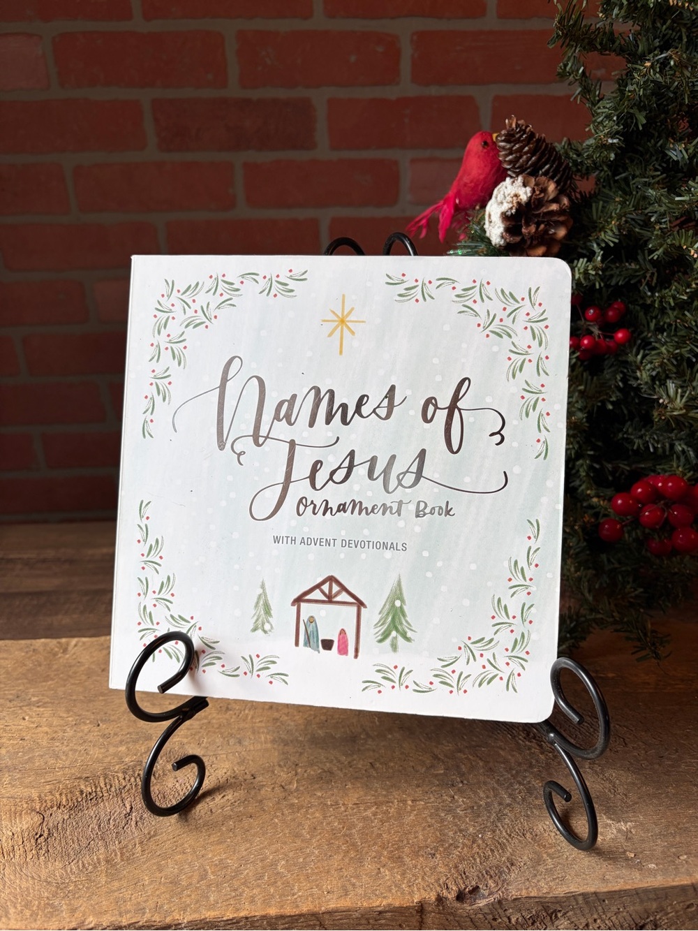 Names of Jesus Ornament Book with Advent Devotionals | Christian Holiday I NWT